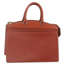 LOUIS VUITTON Epi Riviera Hand Bag Brown M48183 LV Auth BA8323-1