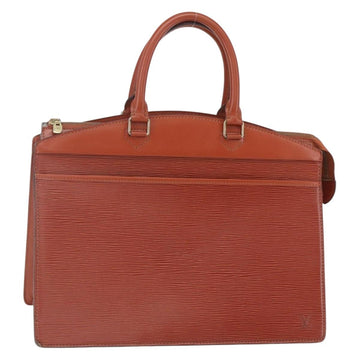 LOUIS VUITTON Epi Riviera Hand Bag Brown M48183 LV Auth BA8323