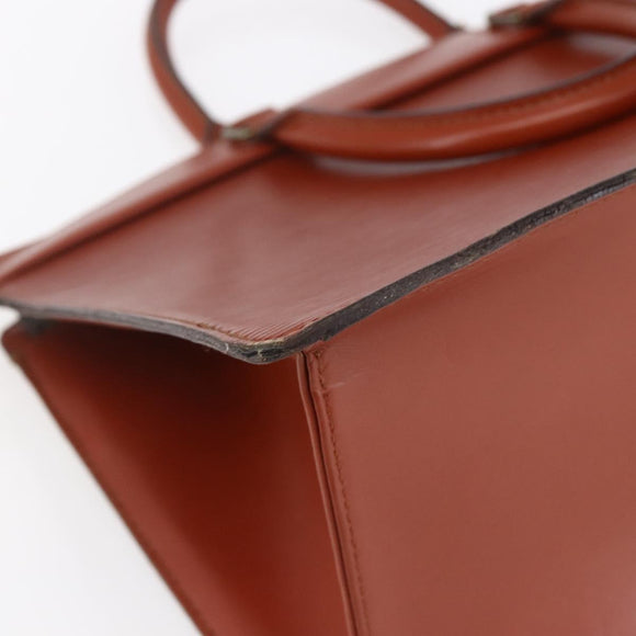 LOUIS VUITTON Epi Riviera Hand Bag Brown M48183 LV Auth BA8323