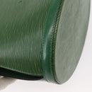 LOUIS VUITTON Epi Cluny Shoulder Bag Green M52254 LV Auth BA8326-17