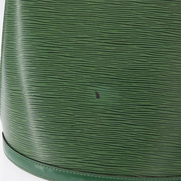 LOUIS VUITTON Epi Cluny Shoulder Bag Green M52254 LV Auth BA8326
