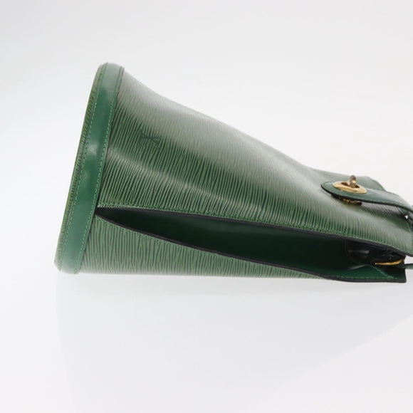 LOUIS VUITTON Epi Cluny Shoulder Bag Green M52254 LV Auth BA8326