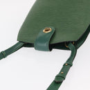 LOUIS VUITTON Epi Cluny Shoulder Bag Green M52254 LV Auth BA8326-7