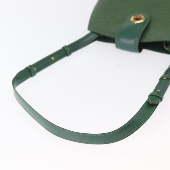 LOUIS VUITTON Epi Cluny Shoulder Bag Green M52254 LV Auth BA8326