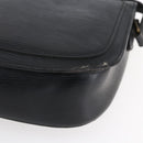 LOUIS VUITTON Epi Saint Cloud GM Shoulder Bag Black Noir M52192 LV Auth BA8327-8