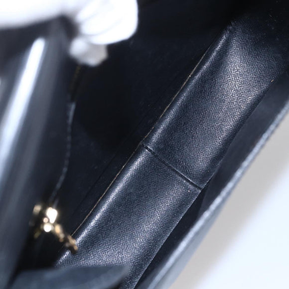 LOUIS VUITTON Epi Saint Cloud GM Shoulder Bag Black Noir M52192 LV Auth BA8327