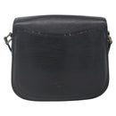 LOUIS VUITTON Epi Saint Cloud GM Shoulder Bag Black Noir M52192 LV Auth BA8327-2