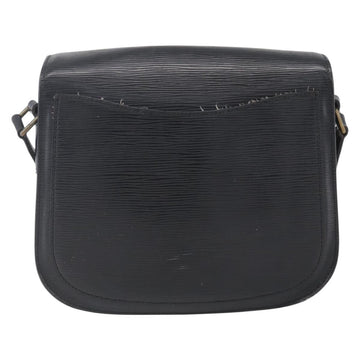 LOUIS VUITTON Epi Saint Cloud GM Shoulder Bag Black Noir M52192 LV Auth BA8327 - 0