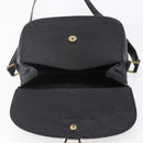 LOUIS VUITTON Epi Saint Cloud GM Shoulder Bag Black Noir M52192 LV Auth BA8328-18