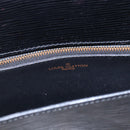 LOUIS VUITTON Epi Saint Cloud GM Shoulder Bag Black Noir M52192 LV Auth BA8328-21