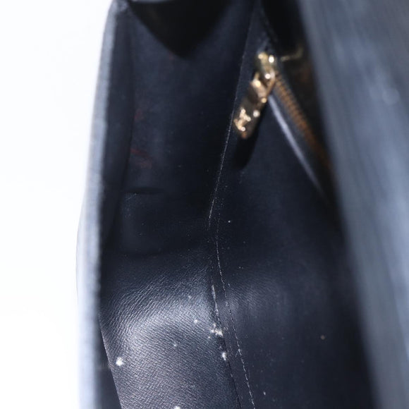 LOUIS VUITTON Epi Saint Cloud GM Shoulder Bag Black Noir M52192 LV Auth BA8328