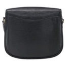 LOUIS VUITTON Epi Saint Cloud GM Shoulder Bag Black Noir M52192 LV Auth BA8328-2