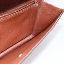 LOUIS VUITTON Epi Montaigne 23 Clutch Bag Brown M52663 LV Auth BA8329-19