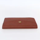 LOUIS VUITTON Epi Montaigne 23 Clutch Bag Brown M52663 LV Auth BA8329-5