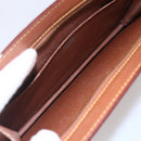 LOUIS VUITTON Epi Pochette Homme Bag Brown Zipangu Gold M52528 LV Auth BA8330-9