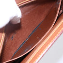 LOUIS VUITTON Epi Pochette Homme Bag Brown Zipangu Gold M52528 LV Auth BA8330-10