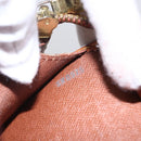 LOUIS VUITTON Epi Pochette Homme Bag Brown Zipangu Gold M52528 LV Auth BA8330-12