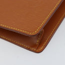 LOUIS VUITTON Epi Pochette Homme Bag Brown Zipangu Gold M52528 LV Auth BA8331-15