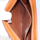 LOUIS VUITTON Epi Pochette Homme Bag Brown Zipangu Gold M52528 LV Auth BA8331-20