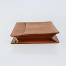 LOUIS VUITTON Epi Pochette Homme Bag Brown Zipangu Gold M52528 LV Auth BA8331-4