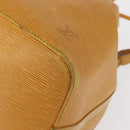 LOUIS VUITTON Epi Petit Noe Shoulder Bag Yellow M44109 LV Auth BA8332-14