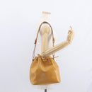 LOUIS VUITTON Epi Petit Noe Shoulder Bag Yellow M44109 LV Auth BA8332-21