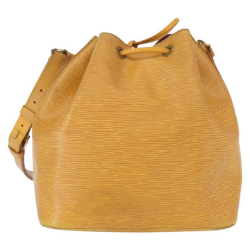 LOUIS VUITTON Epi Petit Noe Shoulder Bag Yellow M44109 LV Auth BA8332 - 0