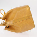 LOUIS VUITTON Epi Petit Noe Shoulder Bag Yellow M44109 LV Auth BA8332-4