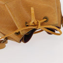 LOUIS VUITTON Epi Petit Noe Shoulder Bag Yellow M44109 LV Auth BA8332-7