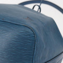 LOUIS VUITTON Epi Petit Noe Shoulder Bag Blue M44105 LV Auth BA8334-14