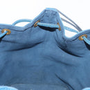 LOUIS VUITTON Epi Petit Noe Shoulder Bag Blue M44105 LV Auth BA8334-18