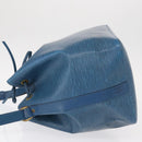 LOUIS VUITTON Epi Petit Noe Shoulder Bag Blue M44105 LV Auth BA8334-4