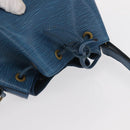 LOUIS VUITTON Epi Petit Noe Shoulder Bag Blue M44105 LV Auth BA8334-6