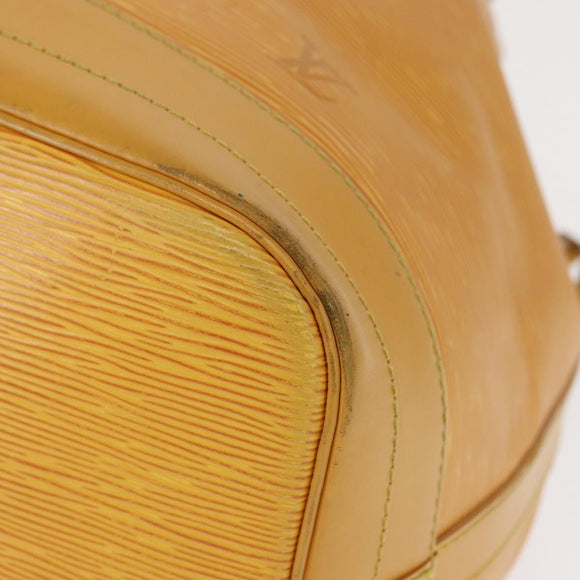 LOUIS VUITTON Epi Noe Shoulder Bag Tassili Yellow M44009 LV Auth BA8335