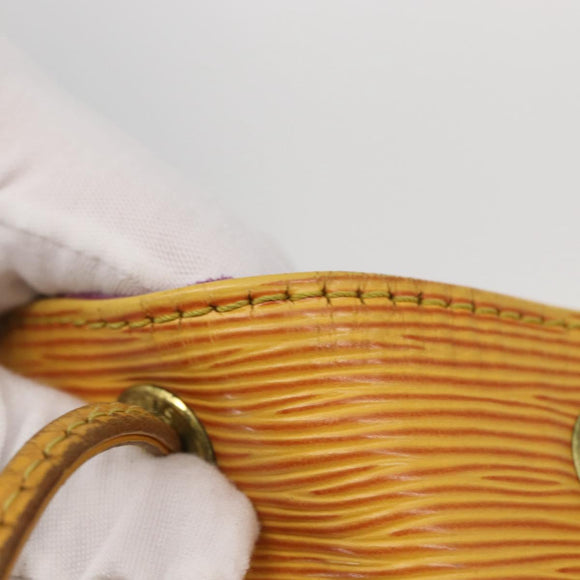 LOUIS VUITTON Epi Noe Shoulder Bag Tassili Yellow M44009 LV Auth BA8335