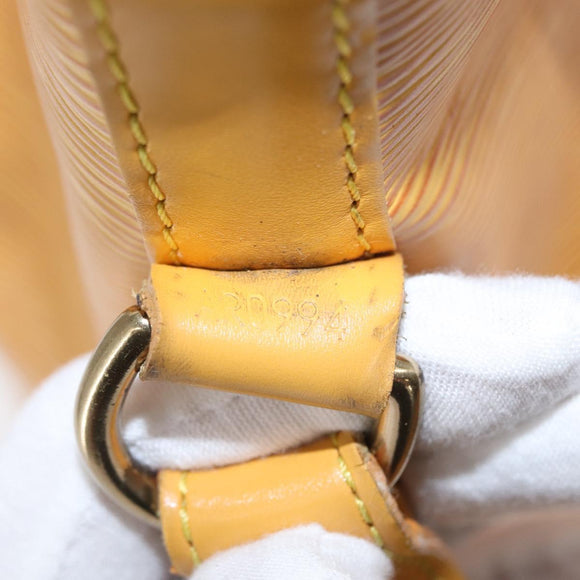 LOUIS VUITTON Epi Noe Shoulder Bag Tassili Yellow M44009 LV Auth BA8335