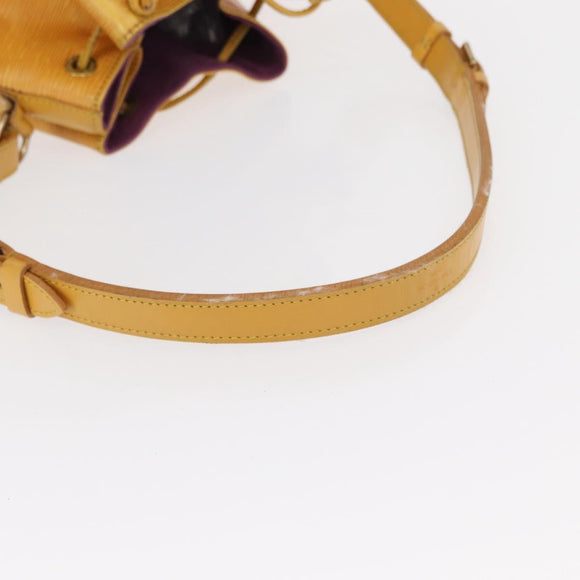 LOUIS VUITTON Epi Noe Shoulder Bag Tassili Yellow M44009 LV Auth BA8335