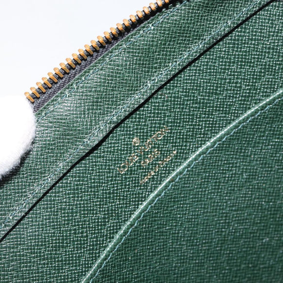 LOUIS VUITTON Taiga Baikal Clutch Bag Epicea M30184 LV Auth BA8336