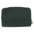 LOUIS VUITTON Taiga Baikal Clutch Bag Epicea M30184 LV Auth BA8336-13