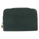 LOUIS VUITTON Taiga Baikal Clutch Bag Epicea M30184 LV Auth BA8336-2