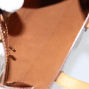 LOUIS VUITTON Monogram Vernis Reade PM Hand Bag Bronze M91146 LV Auth BA8338-11