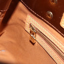 LOUIS VUITTON Monogram Vernis Reade PM Hand Bag Bronze M91146 LV Auth BA8338-21