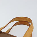 LOUIS VUITTON Monogram Vernis Reade PM Hand Bag Bronze M91146 LV Auth BA8338-8