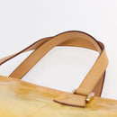 LOUIS VUITTON Monogram Vernis Houston Hand Bag Gris M91053 LV Auth BA8340-10