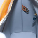 LOUIS VUITTON Monogram Vernis Houston Hand Bag Gris M91053 LV Auth BA8340-21