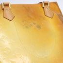 LOUIS VUITTON Monogram Vernis Houston Hand Bag Gris M91053 LV Auth BA8340-8