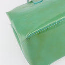 LOUIS VUITTON Monogram Vernis Wilshire PM Bag Blue Galatic M93646 LV Auth BA8342-13