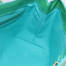 LOUIS VUITTON Monogram Vernis Wilshire PM Bag Blue Galatic M93646 LV Auth BA8342-18