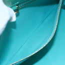 LOUIS VUITTON Monogram Vernis Wilshire PM Bag Blue Galatic M93646 LV Auth BA8342-20