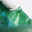 LOUIS VUITTON Monogram Vernis Wilshire PM Bag Blue Galatic M93646 LV Auth BA8342-21